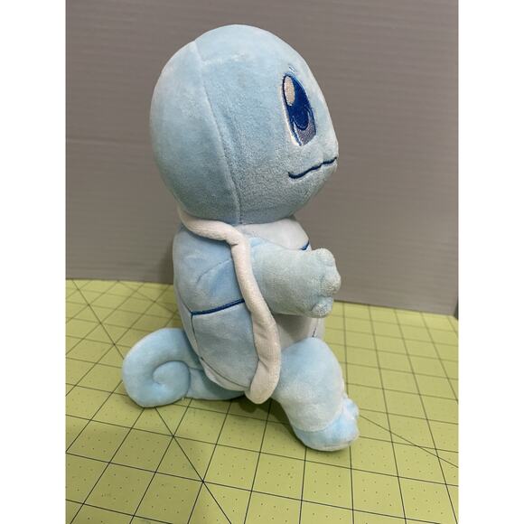 Nintendo Pokemon 8" Stuffed Plush All Blue Squirtle Anime Cartoon Toy Jazwares - Picture 4 of 10